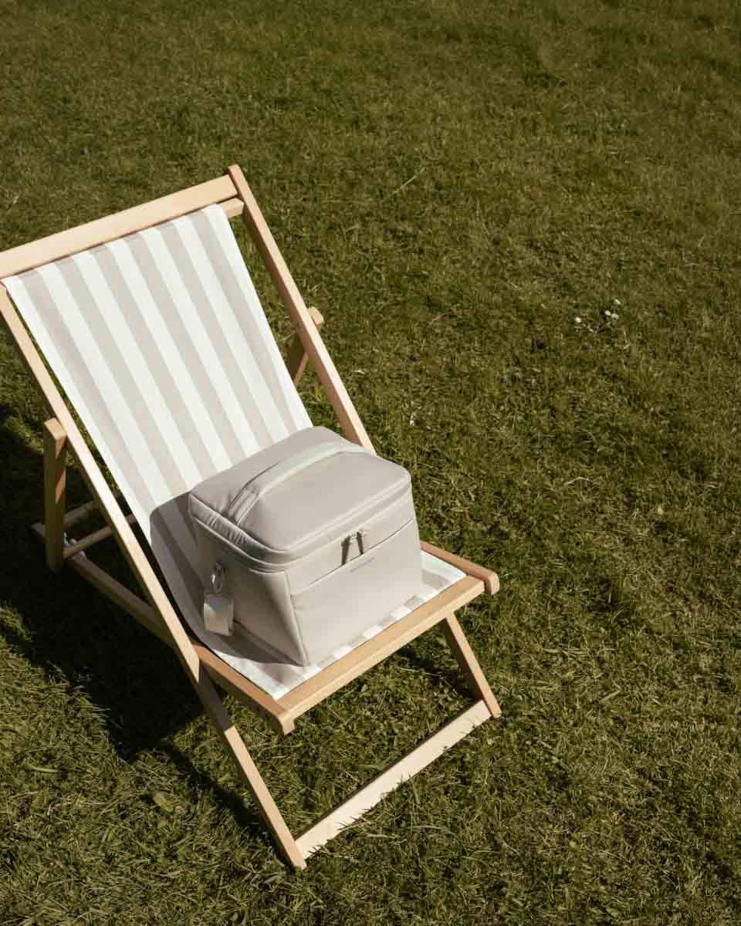Oulu Cooling Bag Muted Rose Striped