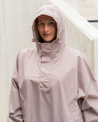 Rain Poncho All Black