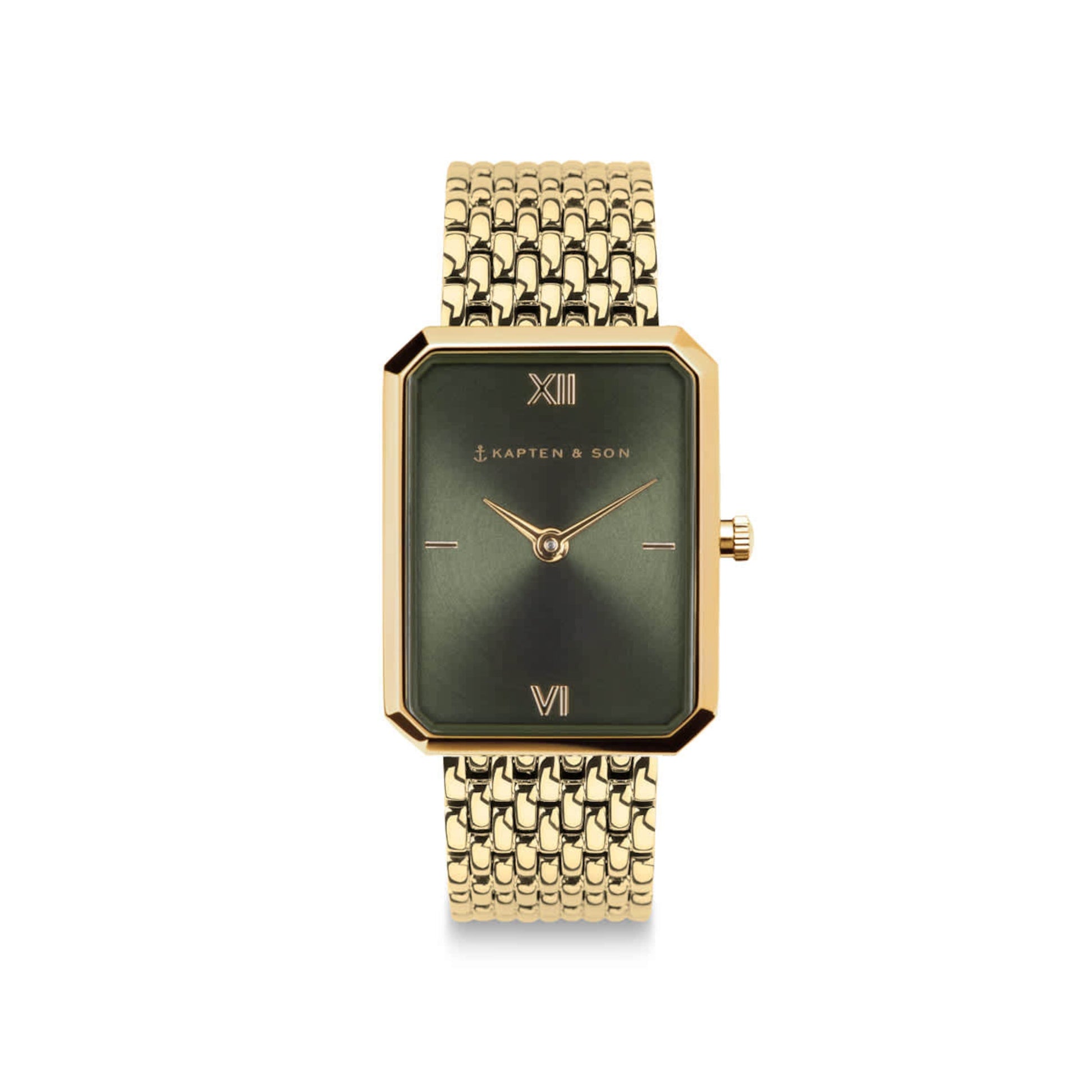 Grace Gold Black Woven Steel