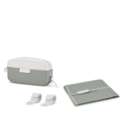 Lindby Pro Diaper Backpack Set Muted Rose