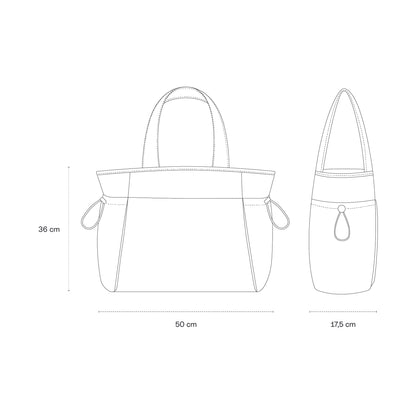 Hellvi Pro Large Diaper Bag Set Muted Rose