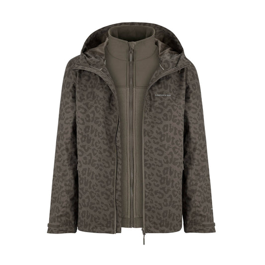 Everyday 3in1 Rain Jacket Leo Dark Brown