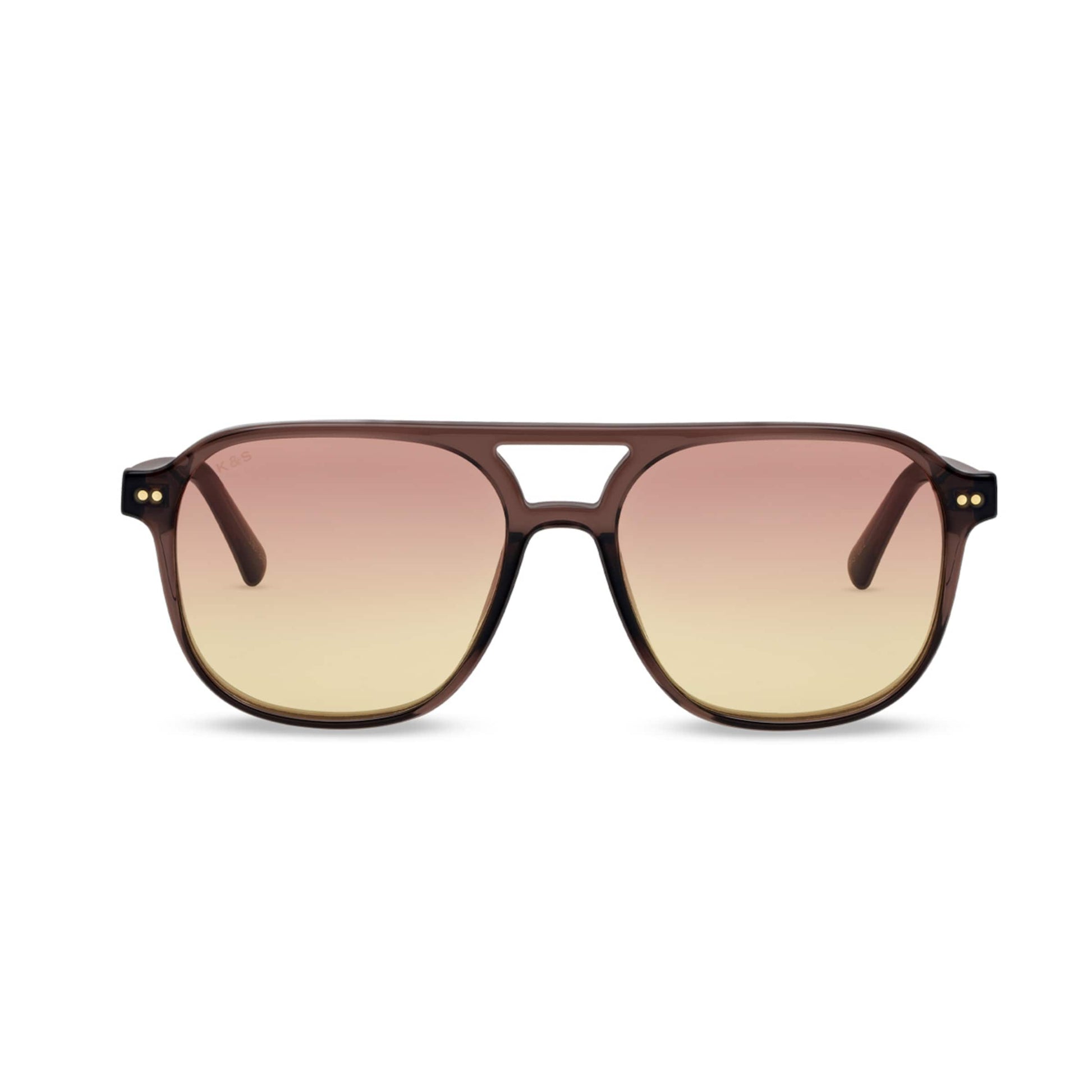 Zurich Oversize Small Dark Tortoise Green