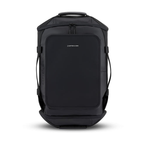 Lisbon Duffle Backpack Small All Black 