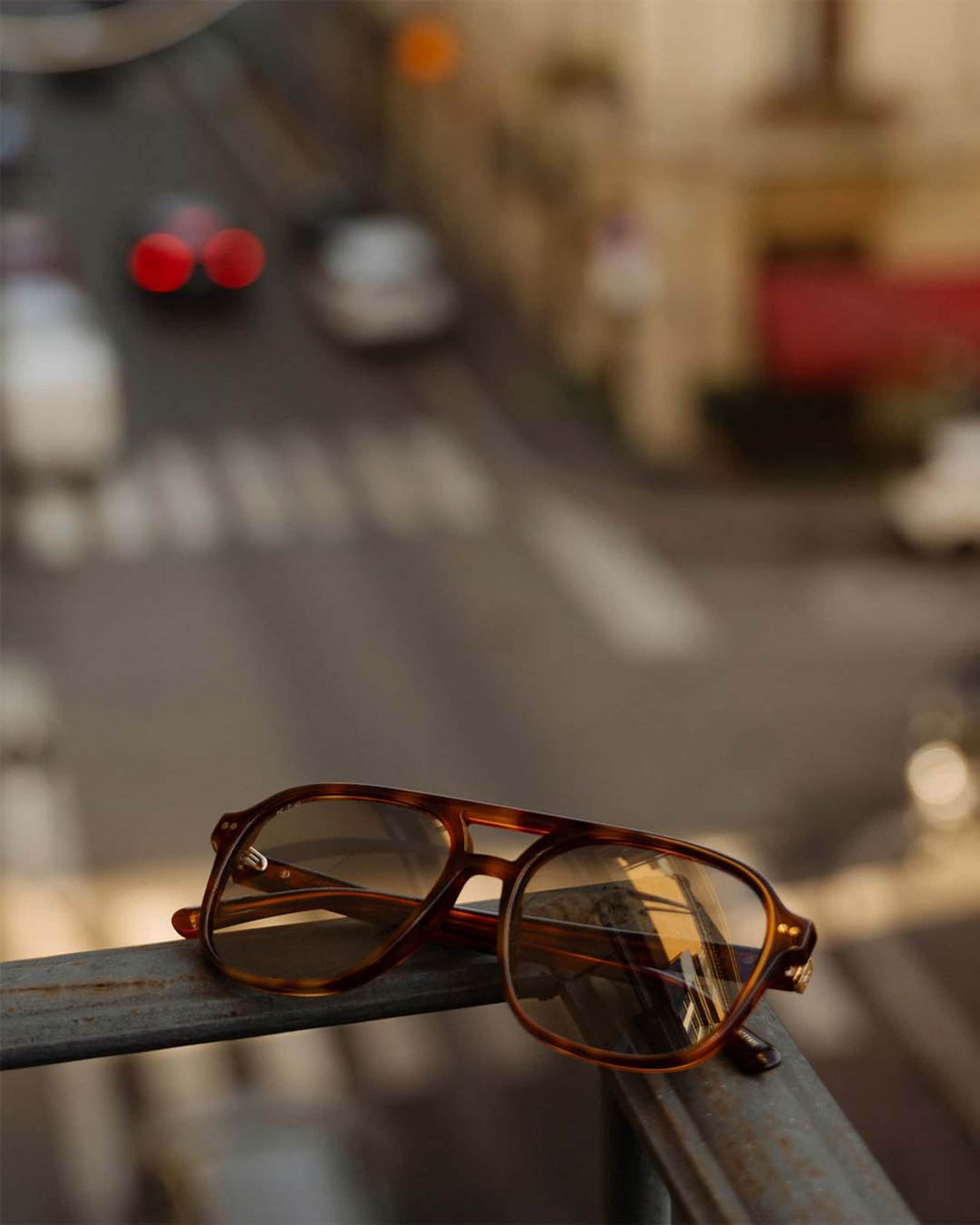 Zurich Edge Crystal Tortoise Brown