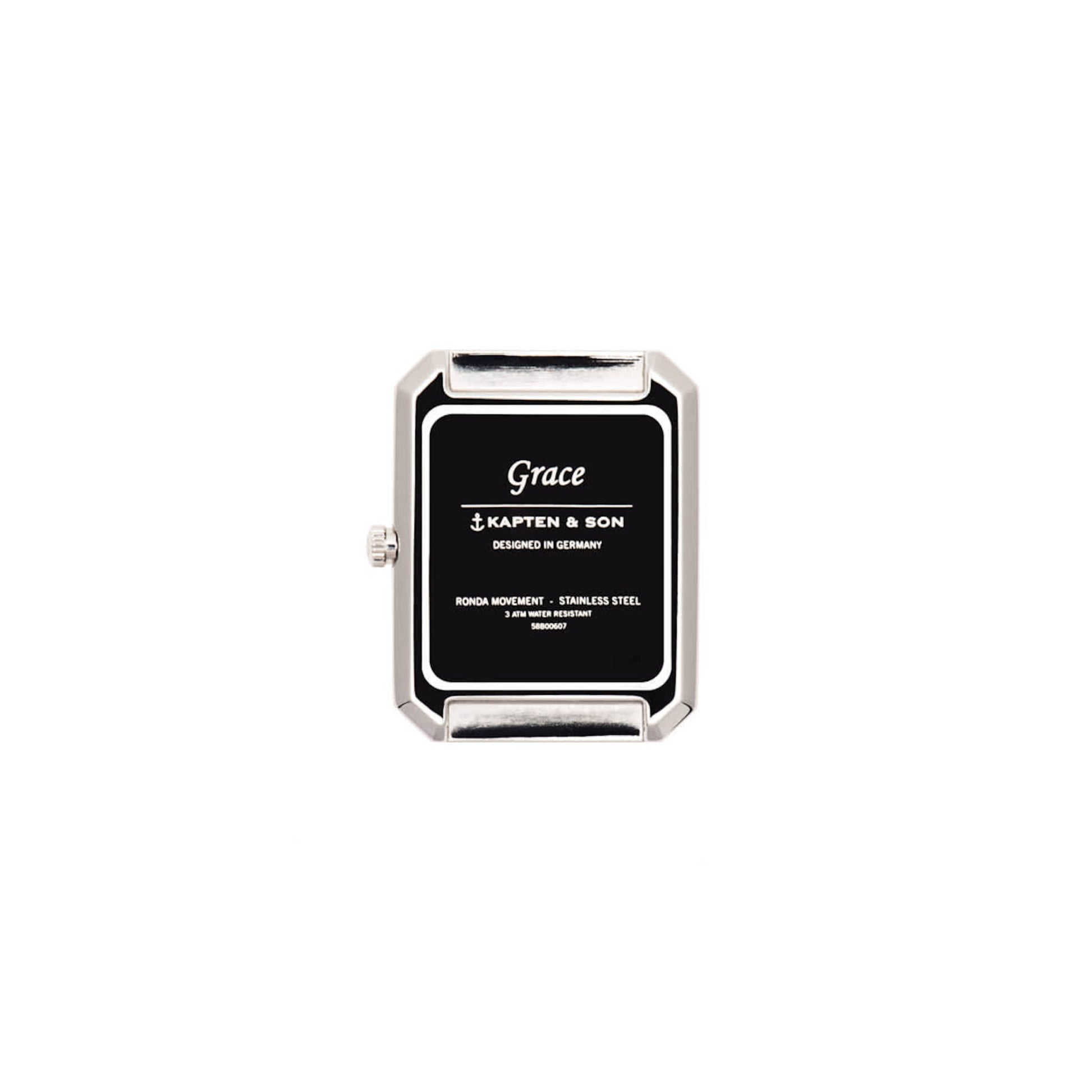 Grace Silver Woven Steel