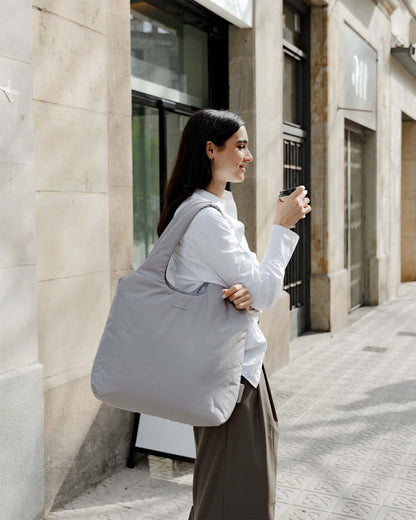 Skara Cloud Shopper Cord Dusty Khaki