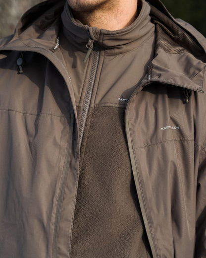 Everyday 3in1 Rain Jacket Taupe