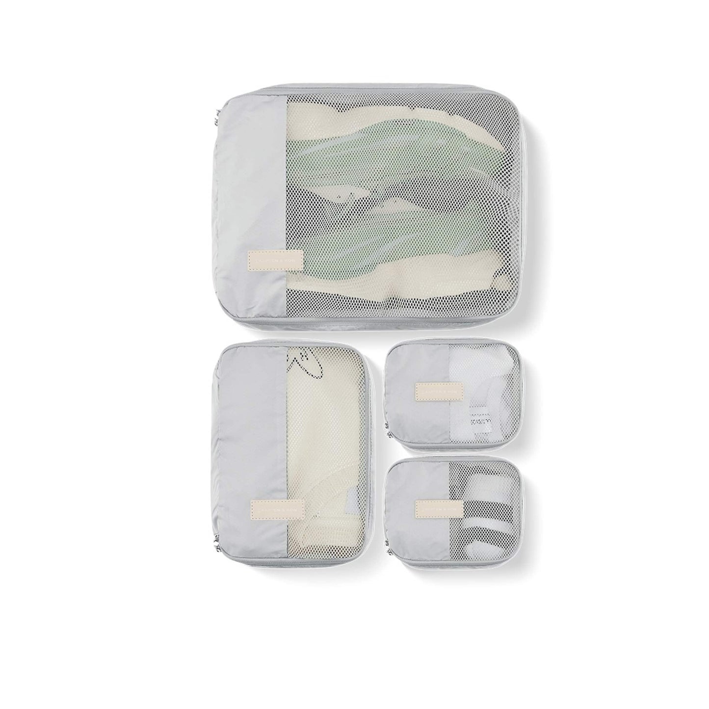 Packing Cubes Set Small All Black