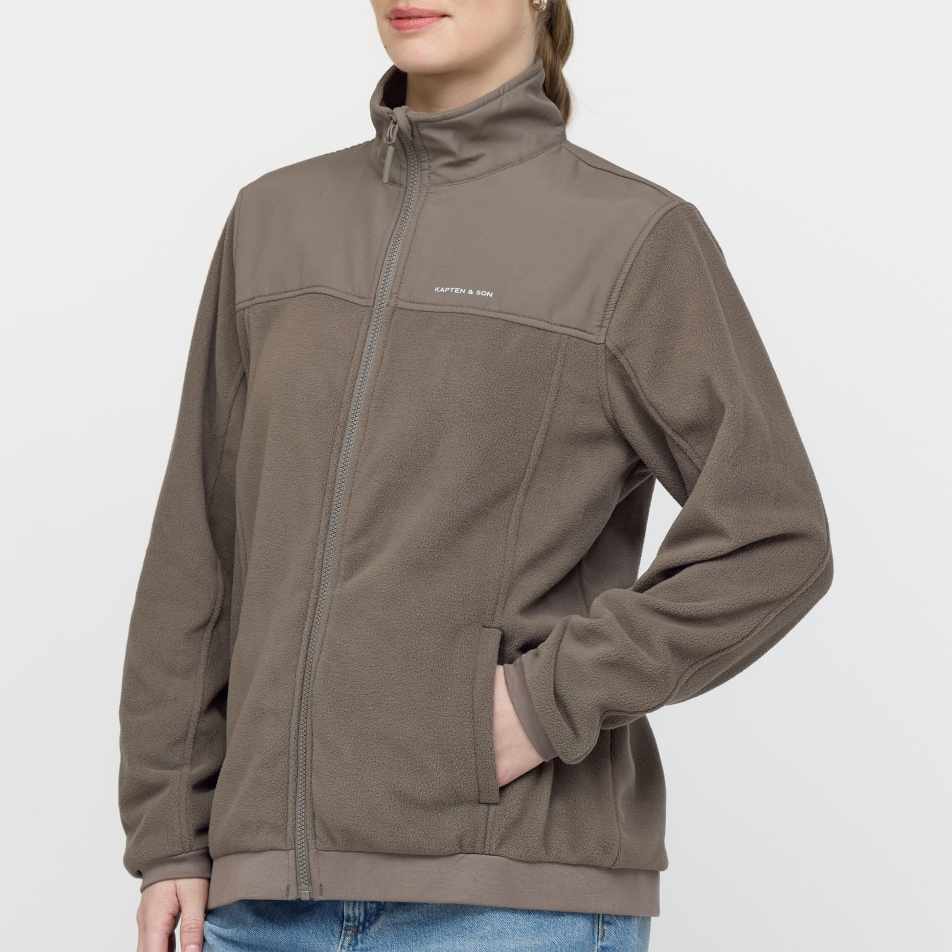 Light Fleece Jacket Olive