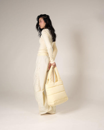 Skara Cloud Shopper Cord Rose Clay