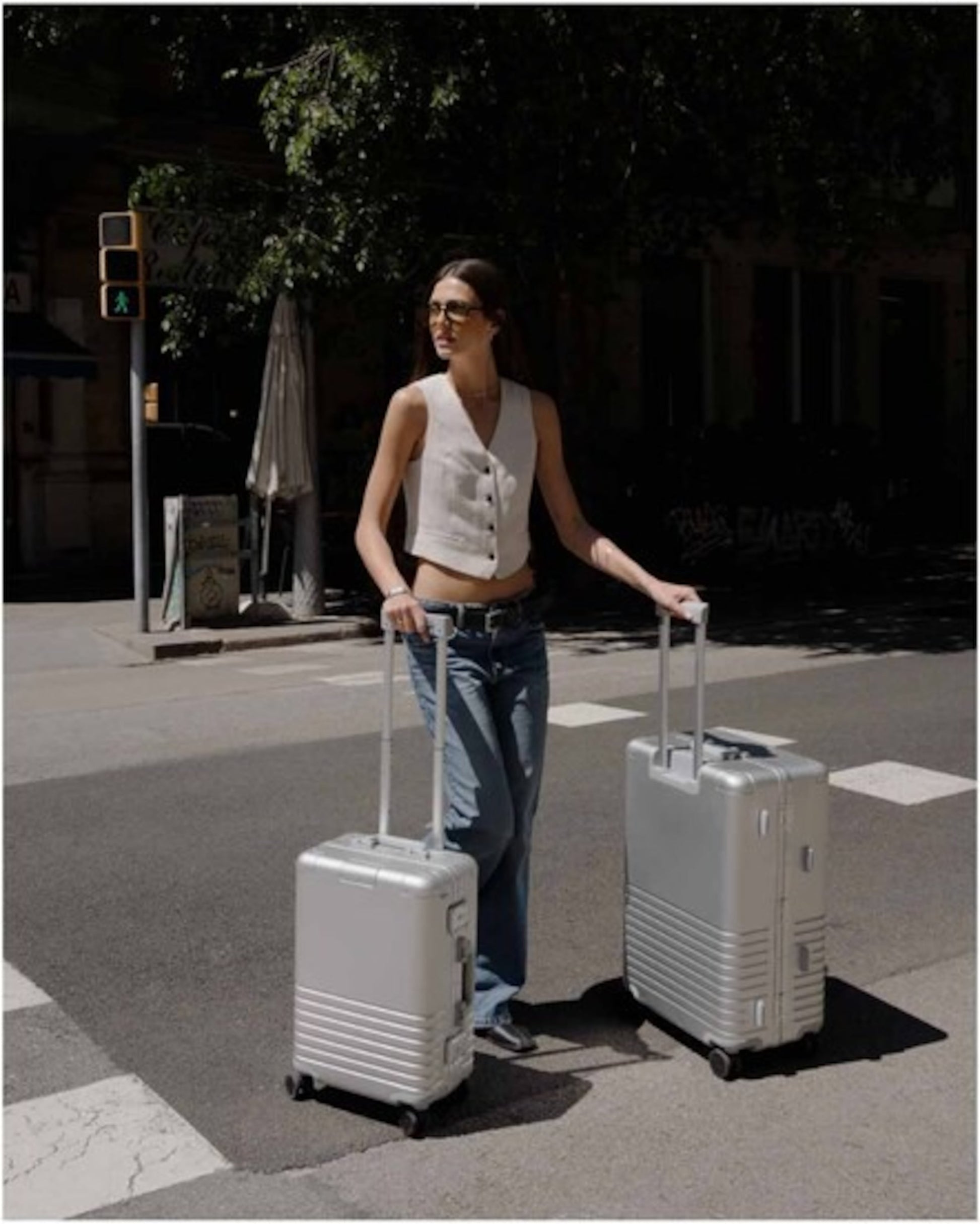 Set Heathrow Aluminium Silver