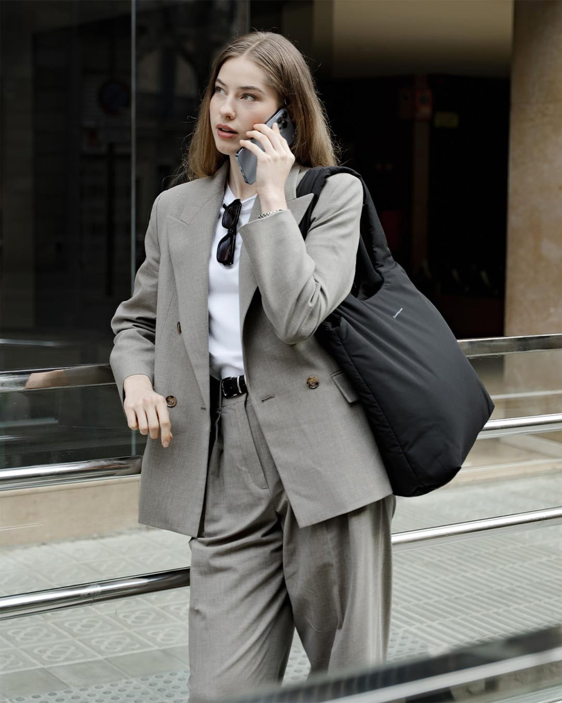 Skara Cloud Shopper Fleece Sandstone