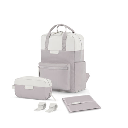 Bergen Pro Diaper Backpack Set Muted Sage