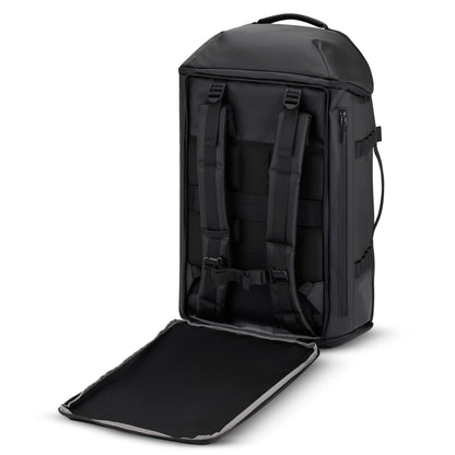 Lisbon Duffle Backpack Small All Black 