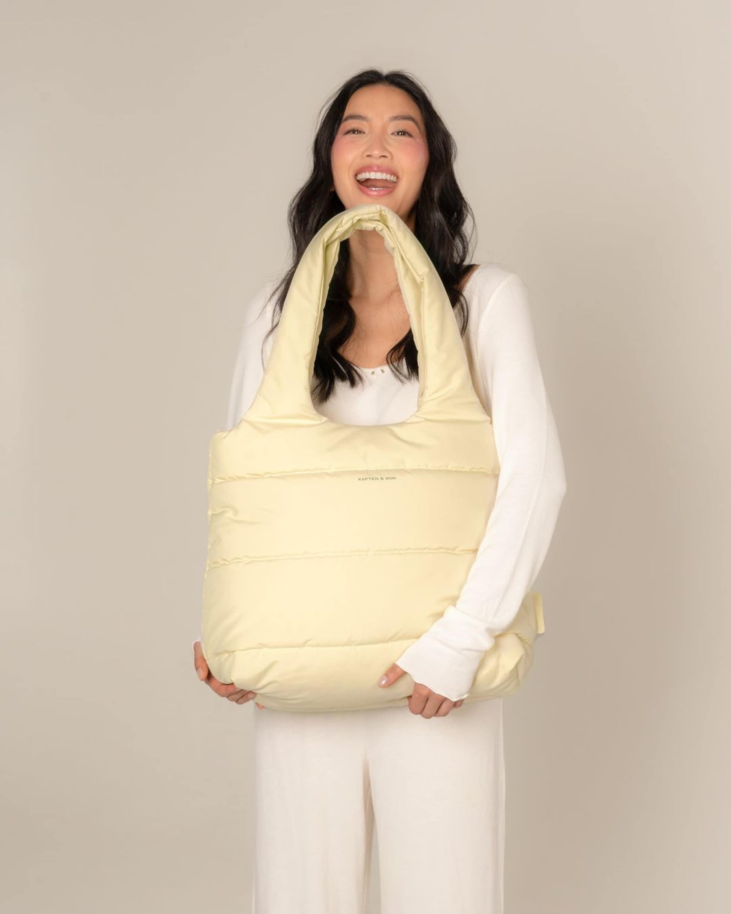 Skara Cloud Shopper Cord Rose Clay