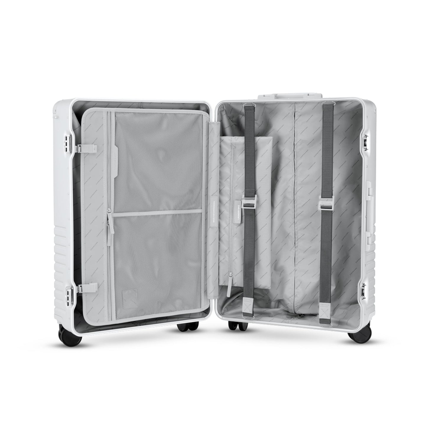 Heathrow Aluminium Check In Silver