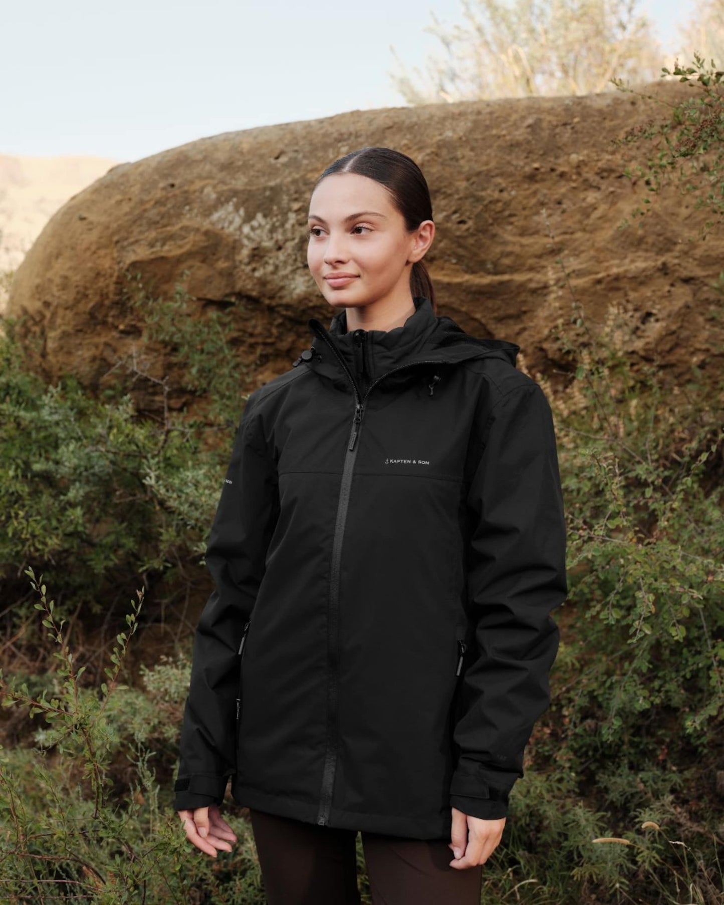 Puffer 3in1 Rain Jacket Leo Dark Grey