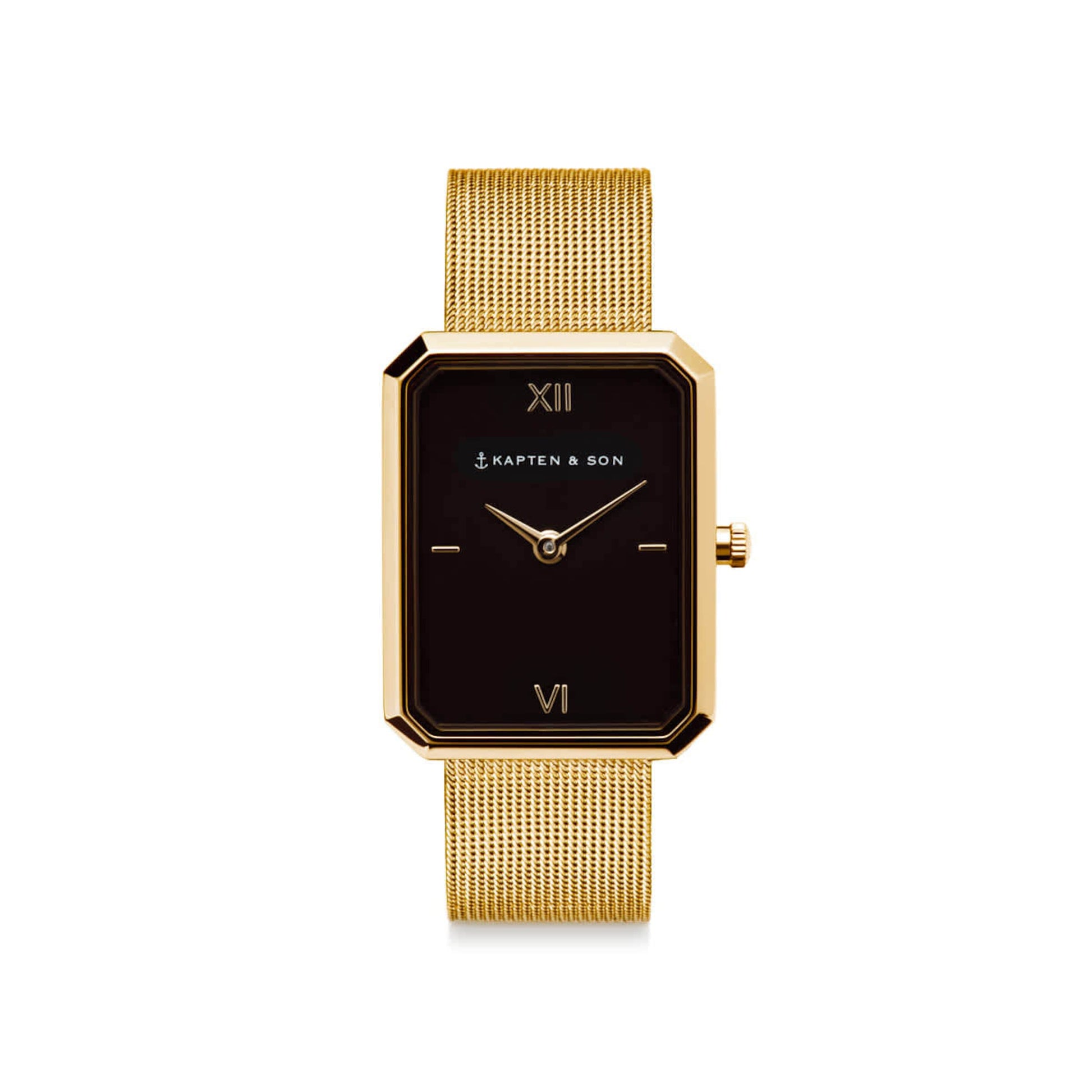 Grace Gold Black Mesh