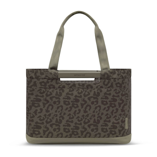Vaasa Shopping Basket Leo Dark Brown