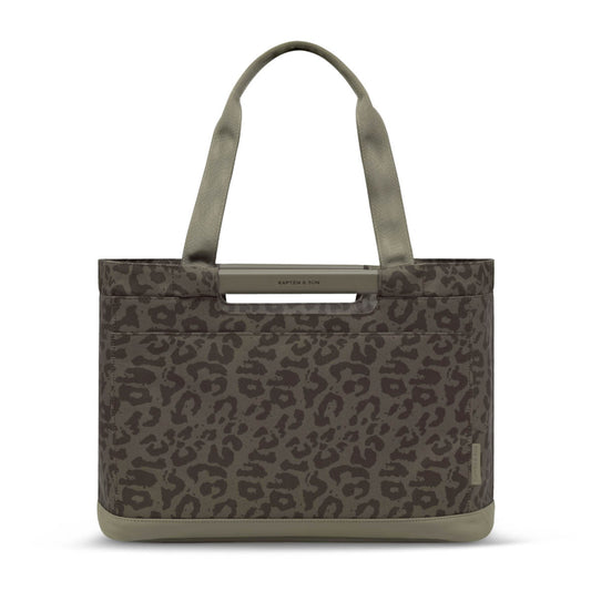 Vaasa Shopping Basket Leo Dark Brown