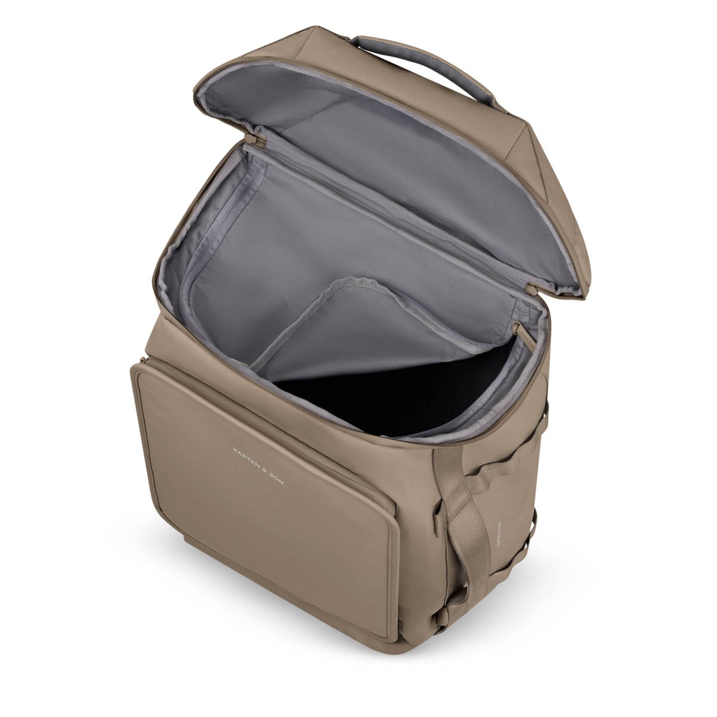Lisbon Duffle Backpack Large All Black 