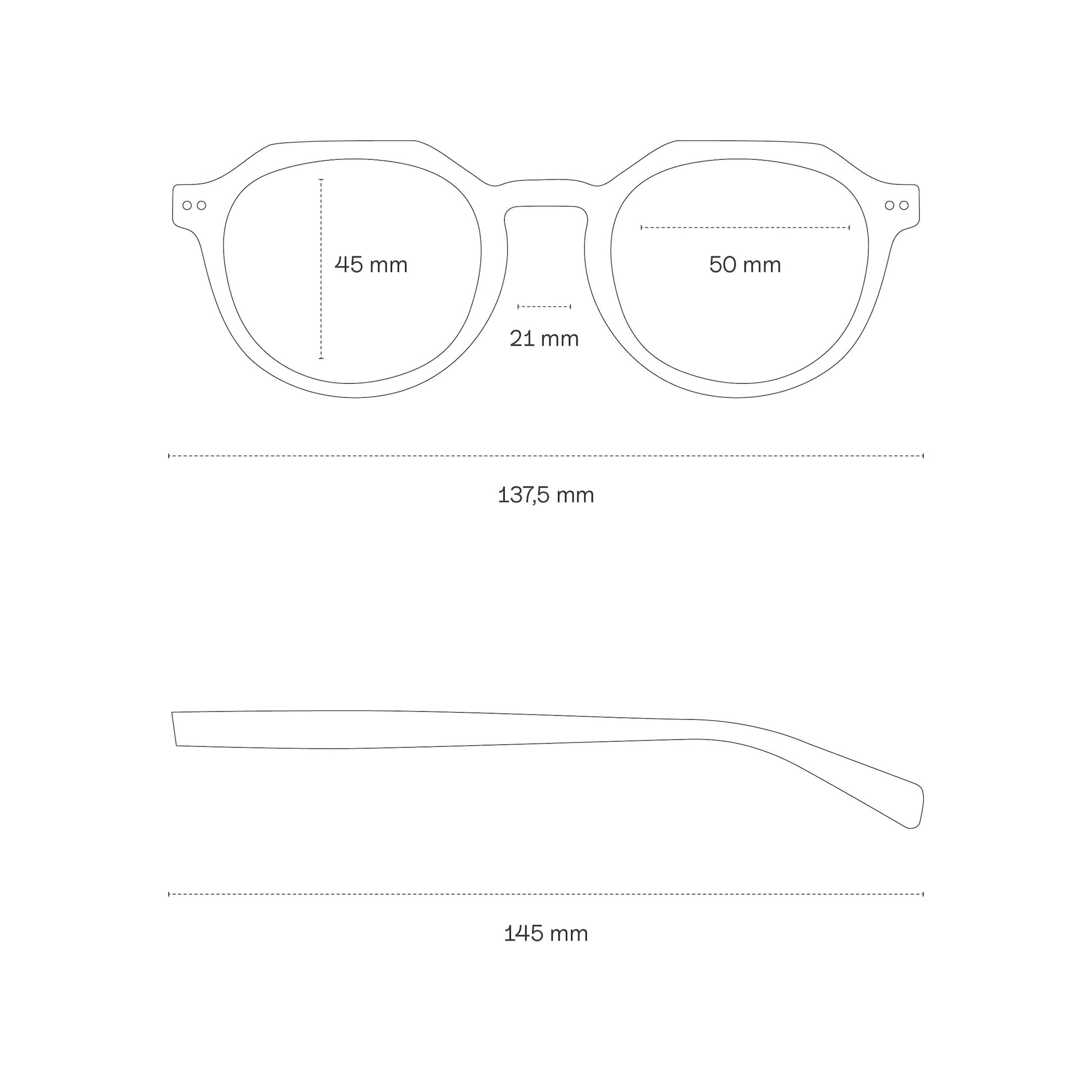 Manila Transparent Grey Black