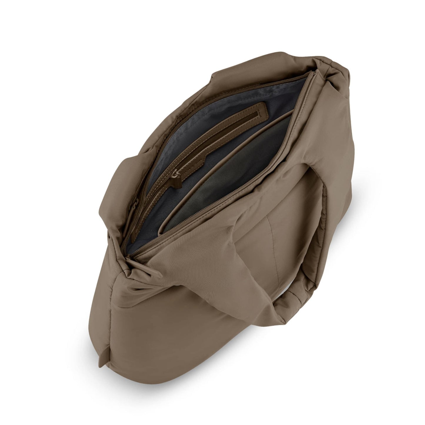 Skara Cloud Shopper Leo Dark Brown