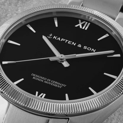 Crush Silver Black Steel