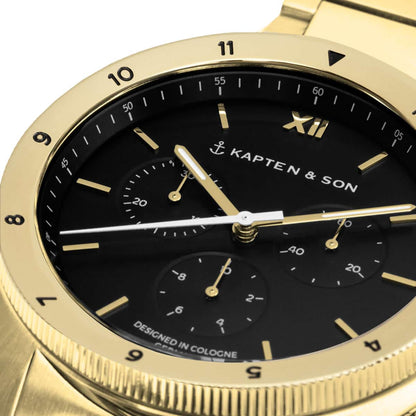 Rise Gold Black Steel