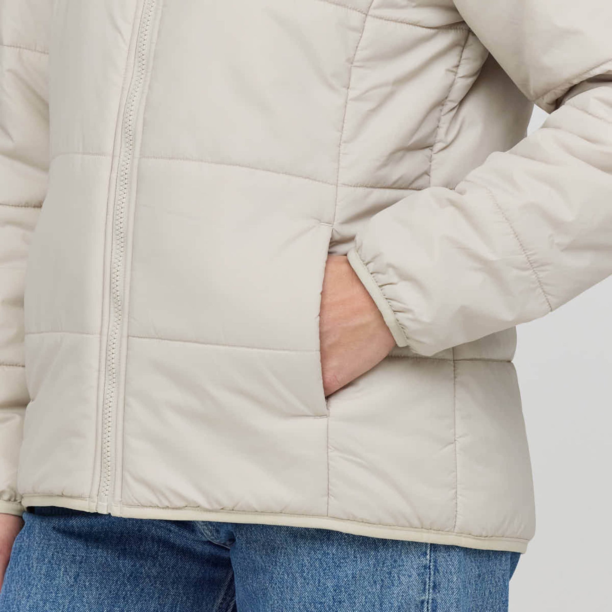 Puffer Jacket Taupe