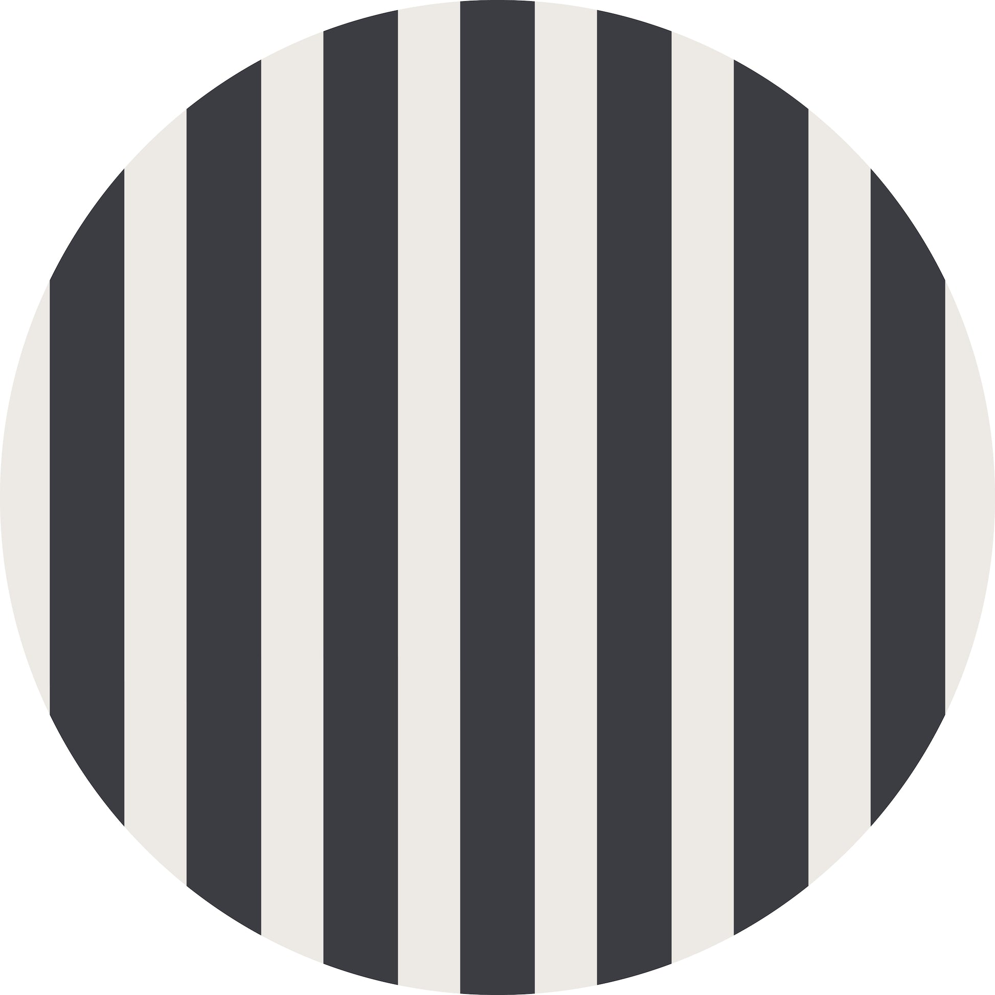 Towel Sand Black Stripe