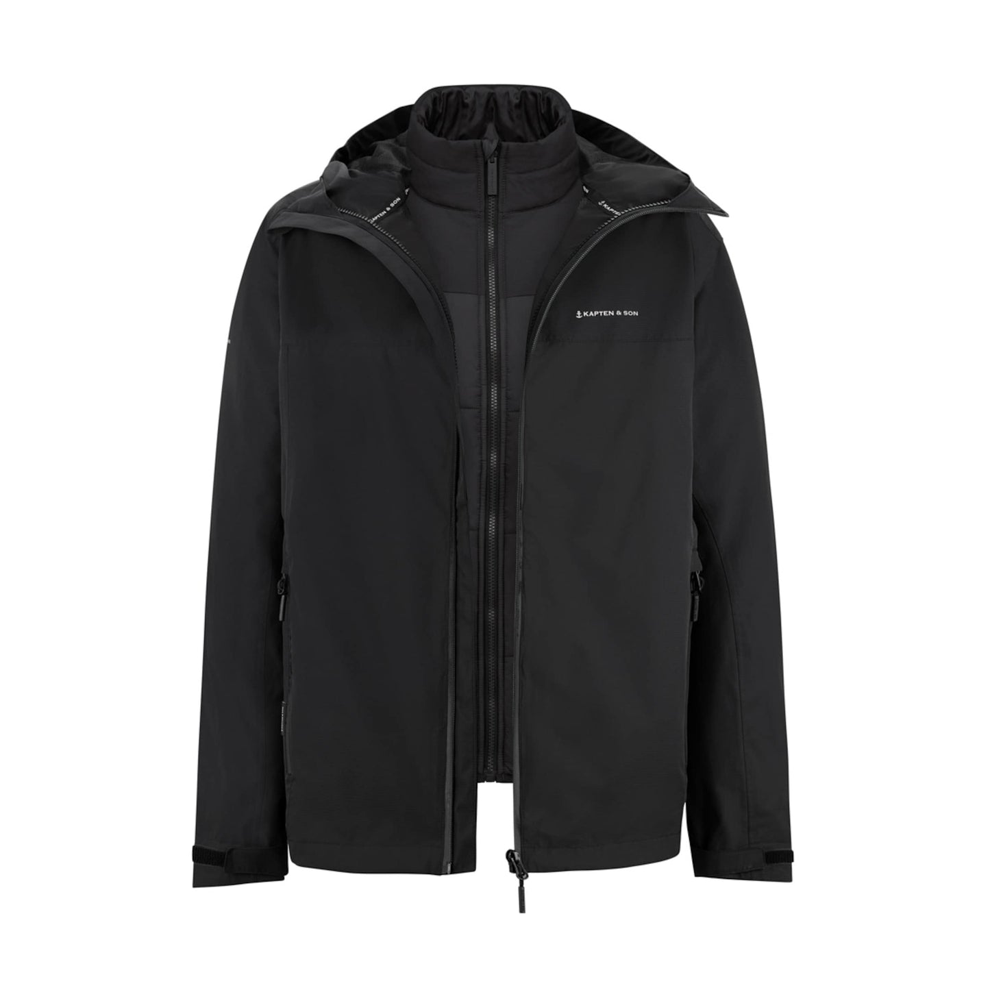 Puffer 3in1 Rain Jacket Taupe