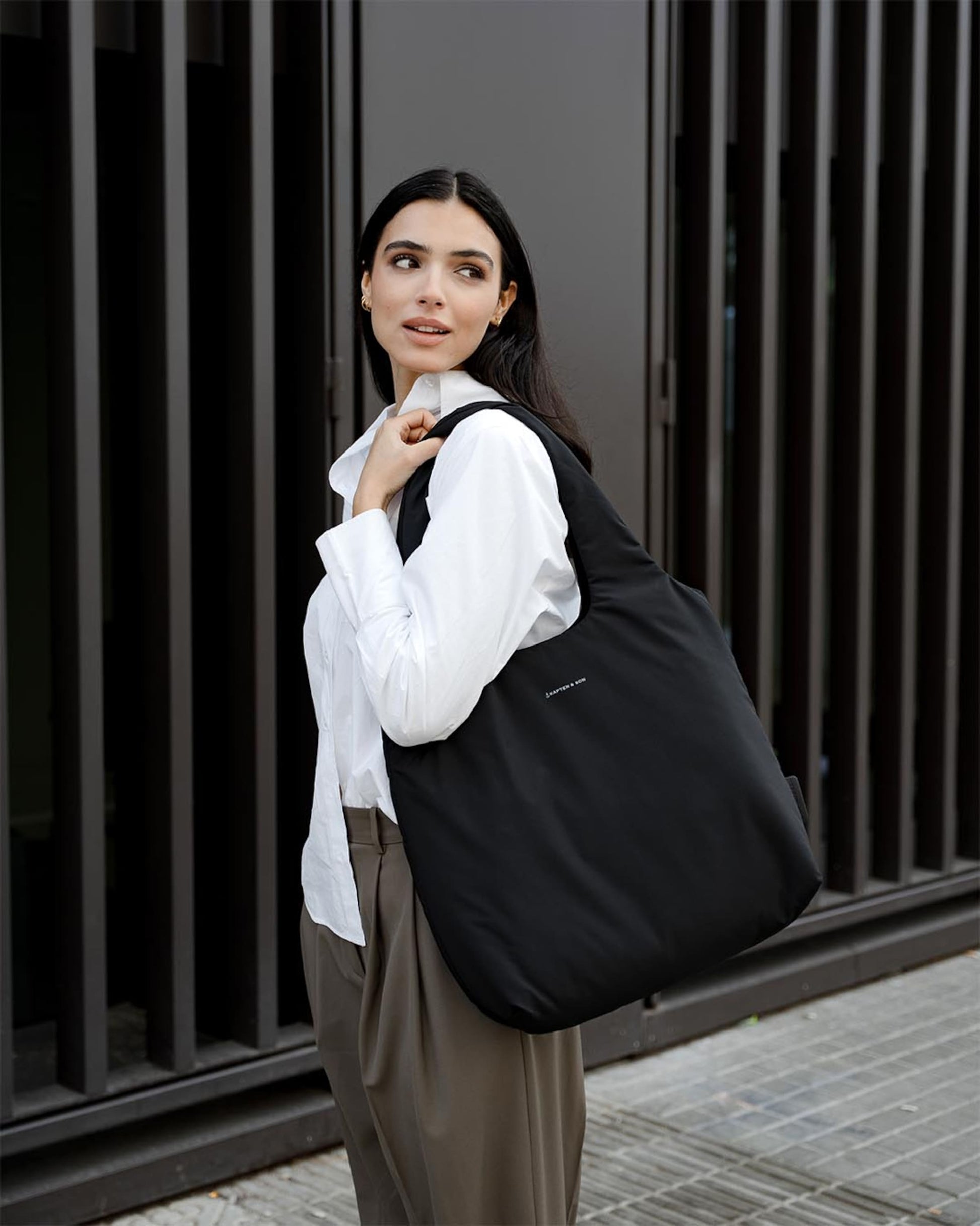 Skara Cloud Shopper Greige