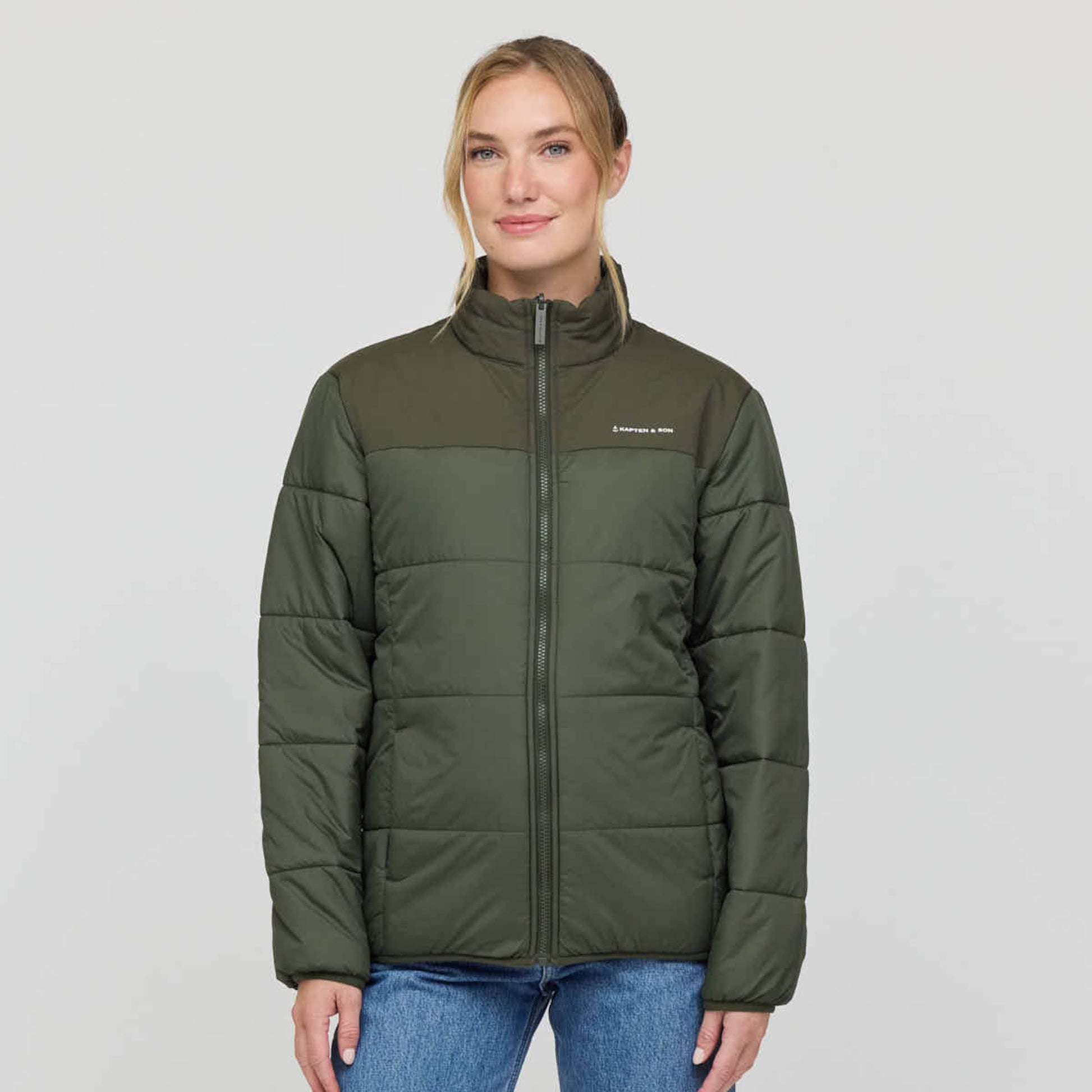 Puffer 3in1 Rain Jacket Olive