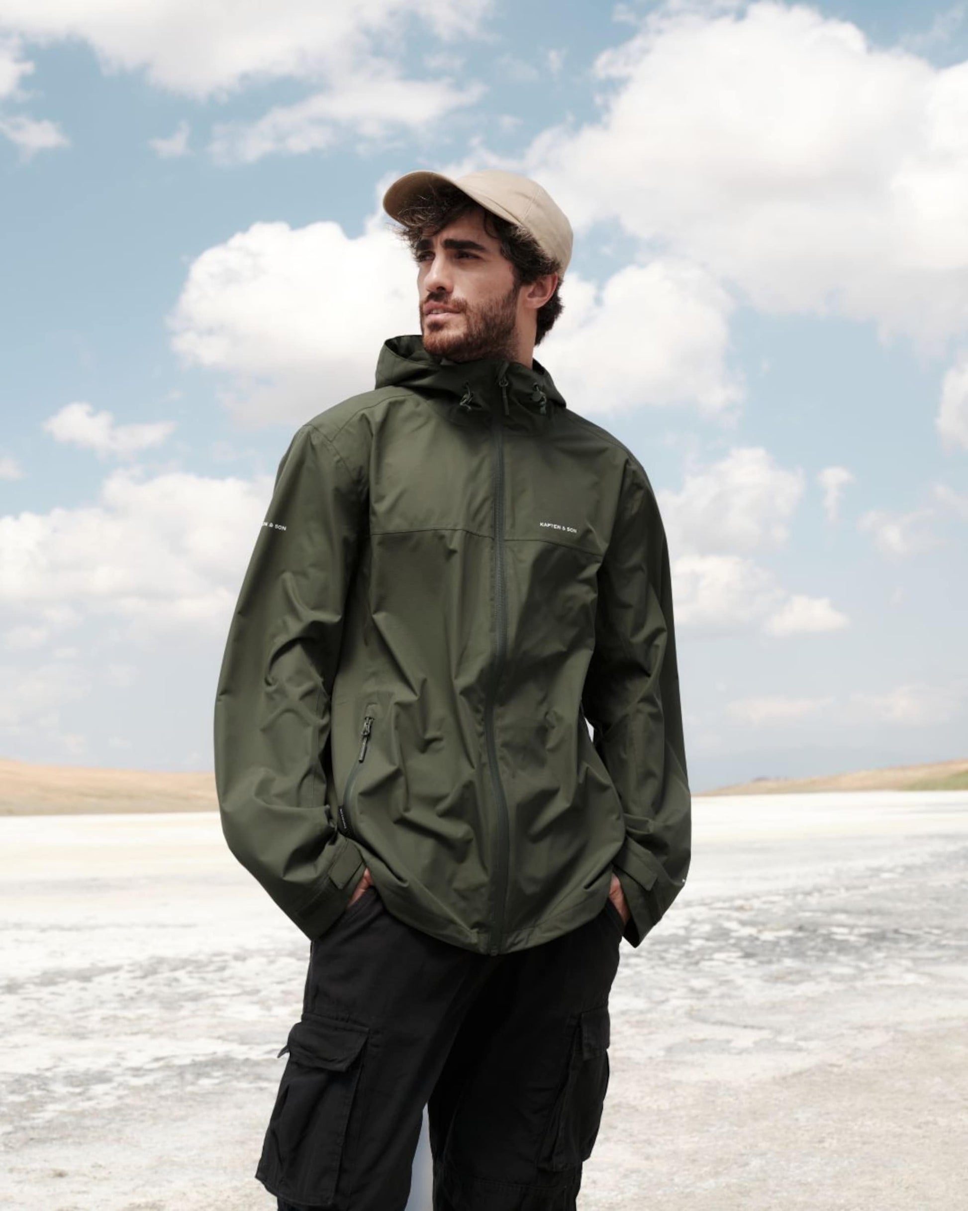 Puffer 3in1 Rain Jacket All Black