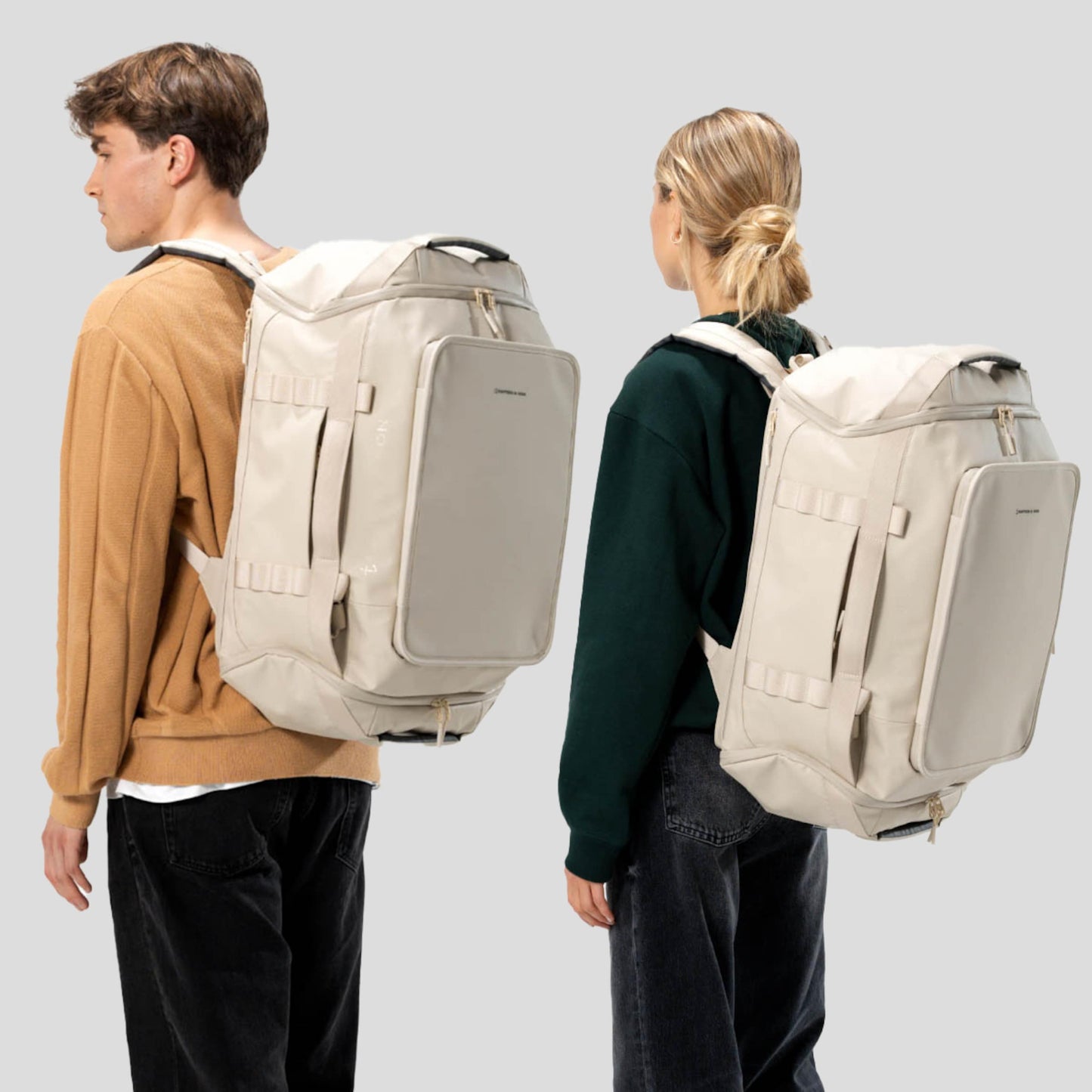 Lisbon Duffle Backpack Medium Walnut