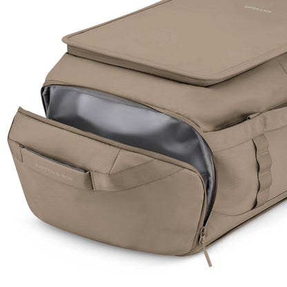 Lisbon Duffle Backpack Medium Sandstone