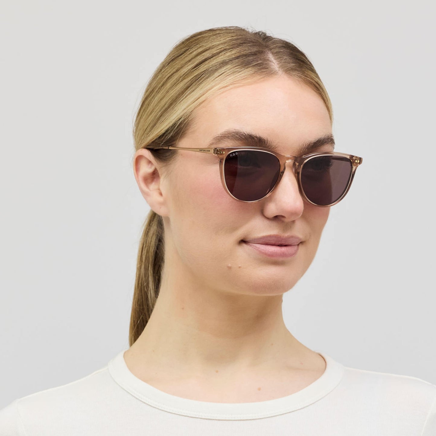 Rome Transparent Hazel Brown