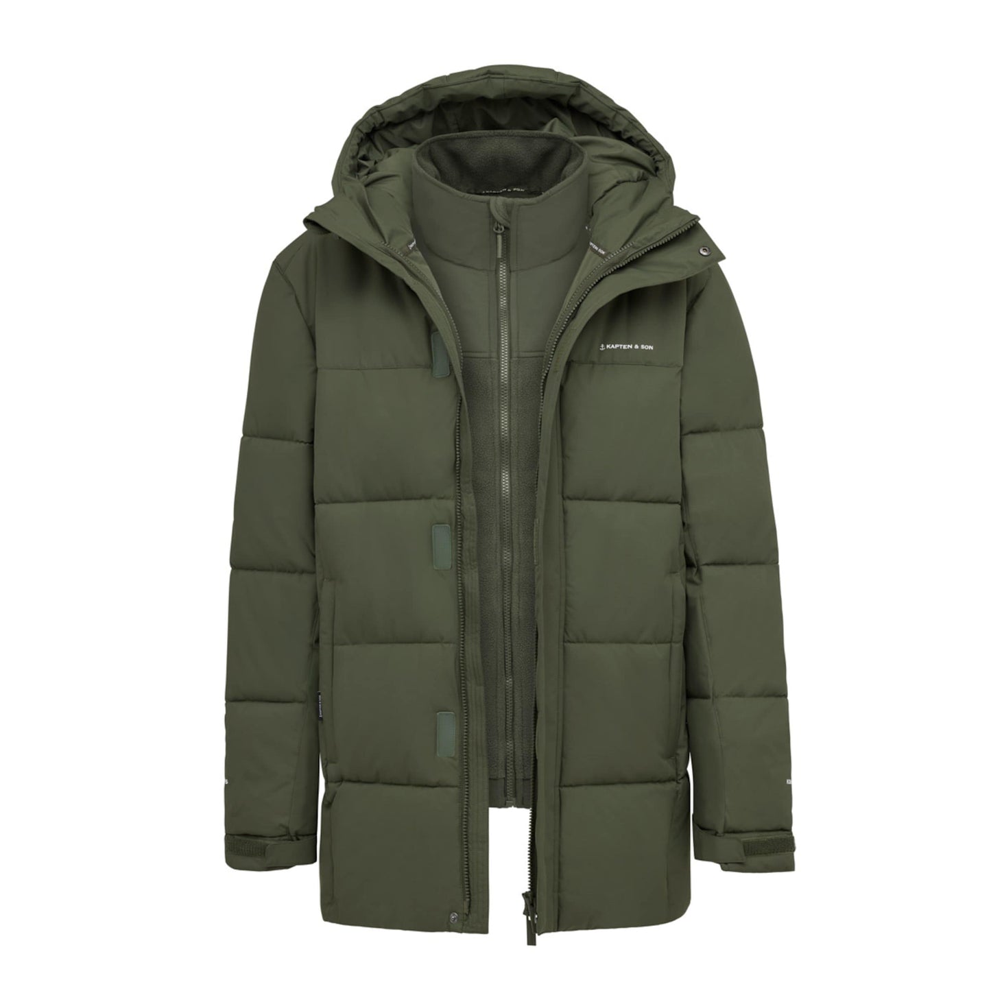 Fleece 3in1 Winter Jacket All Black