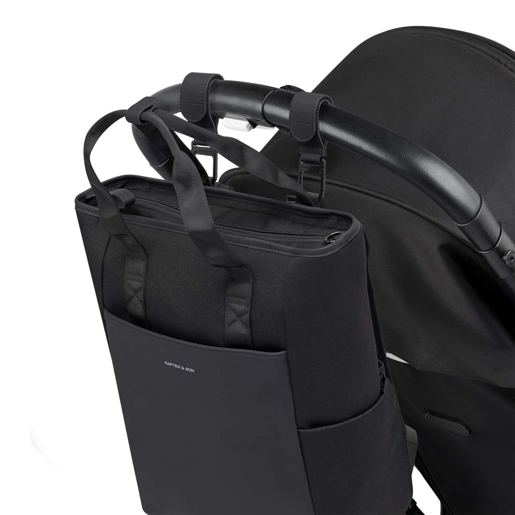 Lindby Pro Diaper Backpack Set Leo Dark Brown