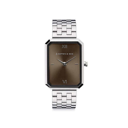 Grace Silver Brown Steel