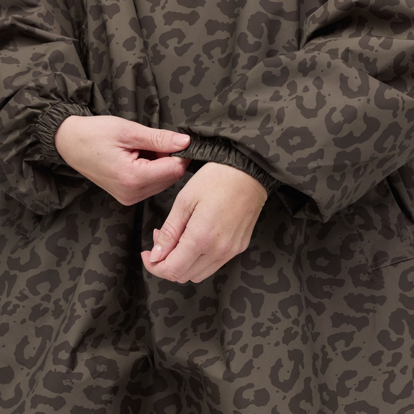 Rain Poncho All Black