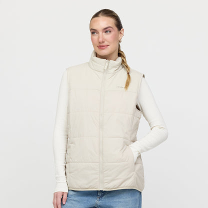 Light Puffer Vest All Black