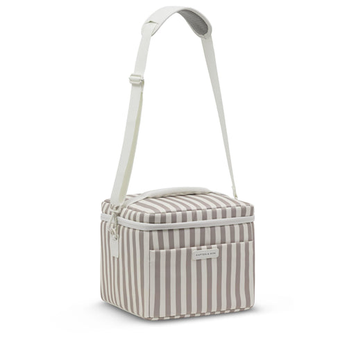 Oulu Cooling Bag Muted Rose Striped