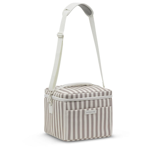 Oulu Cooling Bag Muted Rose Striped