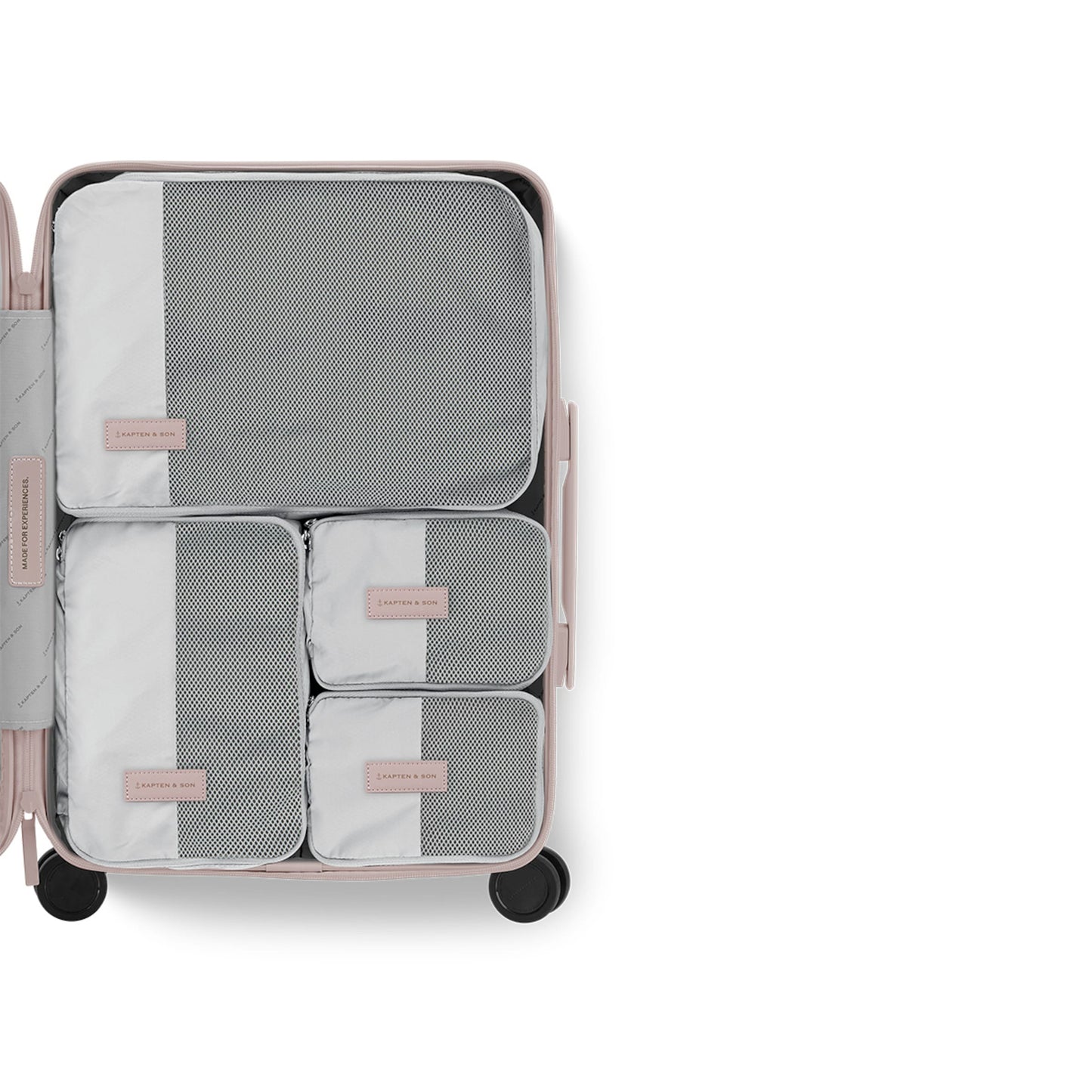 Packing Cubes Set Small All Black