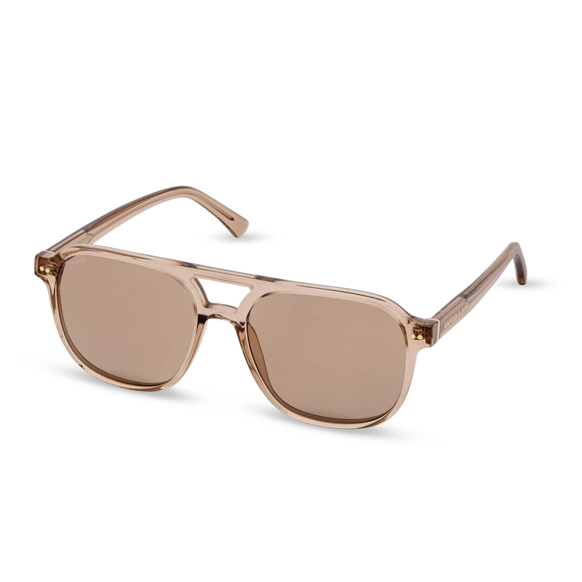 Zurich Oversize Crystal Tortoise Brown