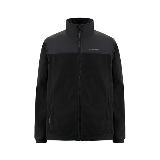 Light Fleece Jacket All Black