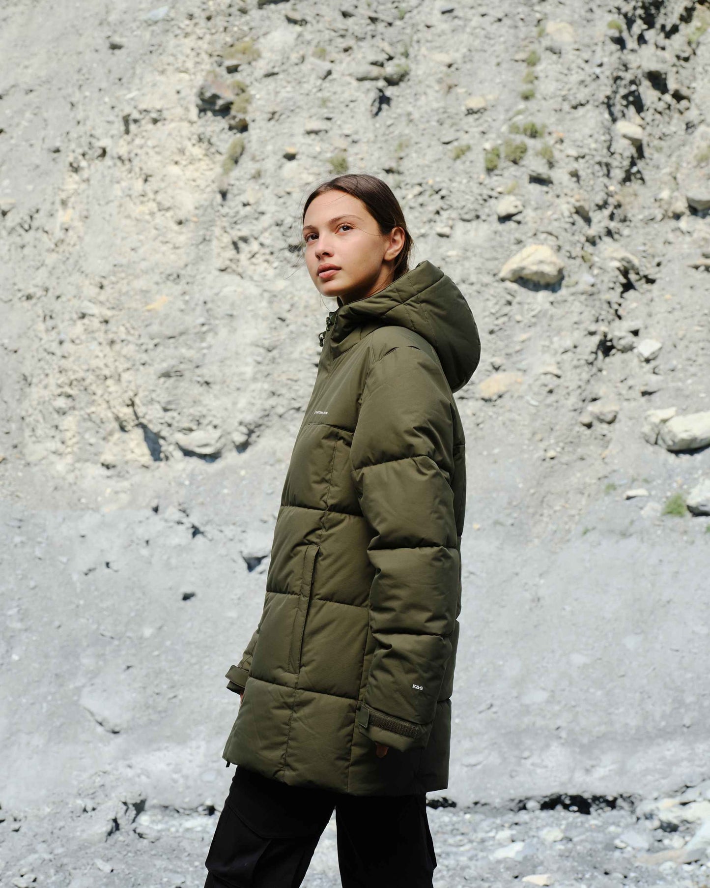 Winter Puffer Jacket All Black